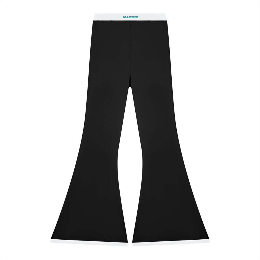 Marinx Women's Color Block Flared Yoga Leggings