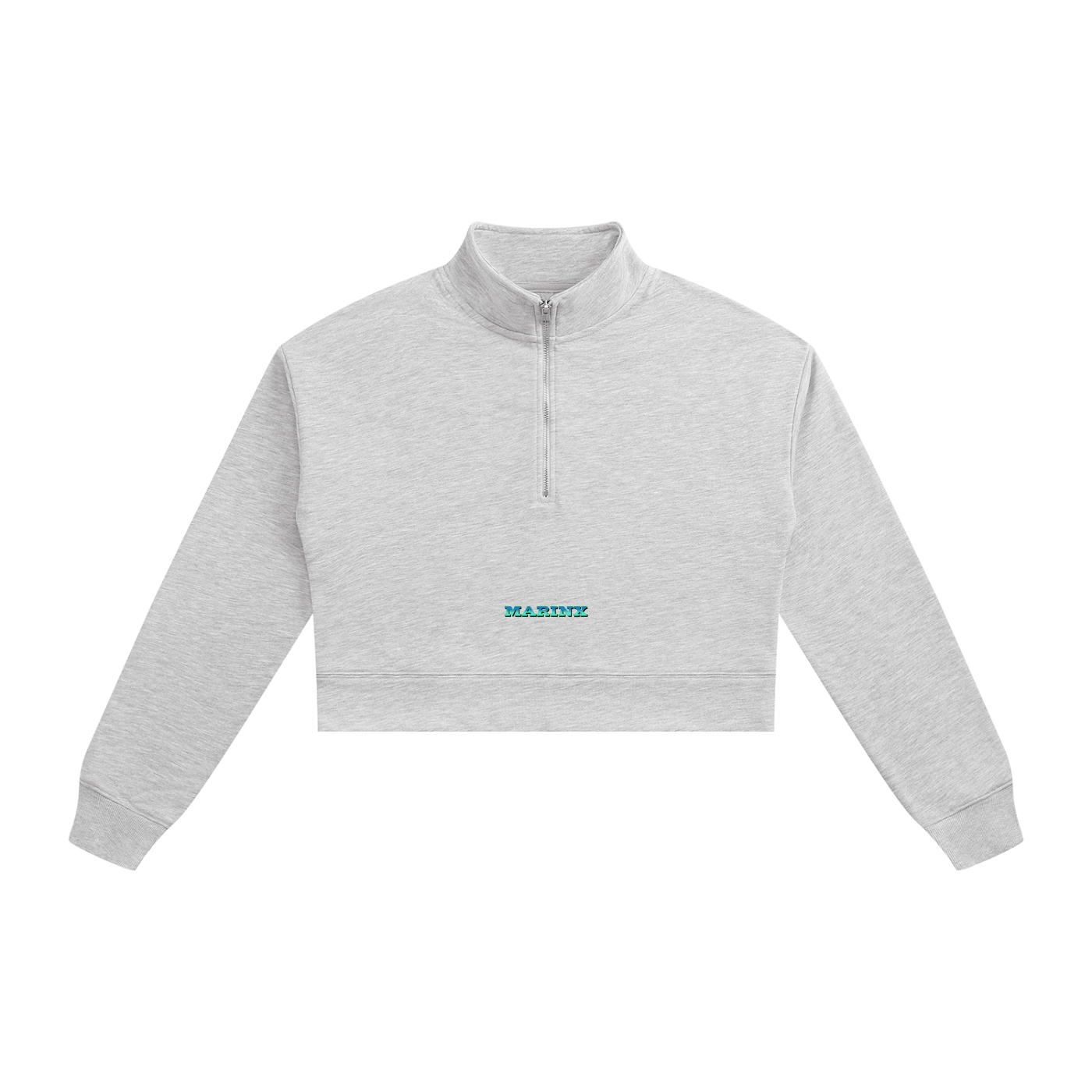 OCEAN'S MAJESTY | Marinx Women's Crop Quarter-Zip Sweatshirt - Image 5