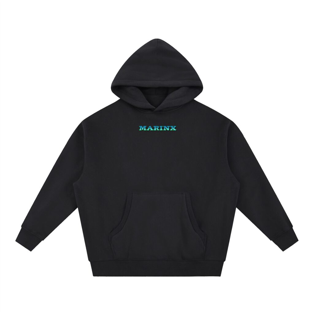 APEX PREDATOR | Marinx Essential Oversized Boxy Fit Fleece Hoodie