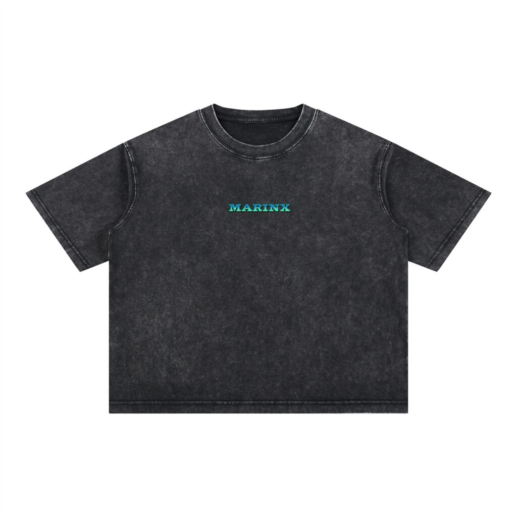 APEX PREDATOR | Marinx Mineral Wash Boxy Cotton T-Shirt